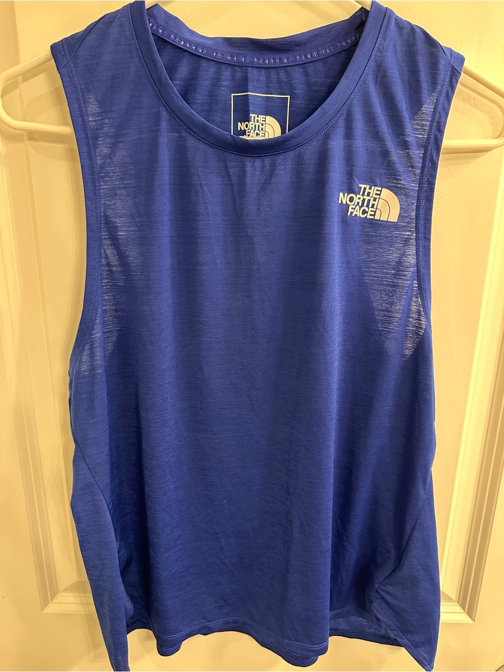 The North Face Blue Sleeveless Tank Top - women’s large